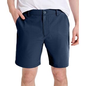 Men's Classic Fit Golf Shorts Stretch 7''/ 9'' - Dress & Casual Business Quick-Dry, Lightweight Comfort Fit in Saudi Arabia