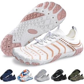 Barefoot Shoes Women Men Footwear, Healthy Wide Toe Box Zero Drop Lightweight Breathable Non-Slip Quick-Dry Water Shoes, Comfortable Swimming Surfing Running Hiking Walking Sneakers Unisex in Saudi Arabia