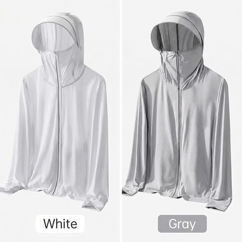 Women’s UPF 50+ Sun Protective Jacket – Lightweight Full-Zip Long Sleeve Hoodie for UV Protection in Kuwait
