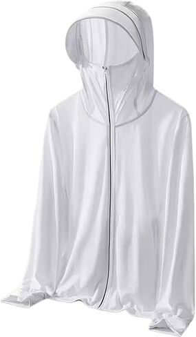 Women’s UPF 50+ Sun Protective Jacket – Lightweight Full-Zip Long Sleeve Hoodie for UV Protection in Kuwait