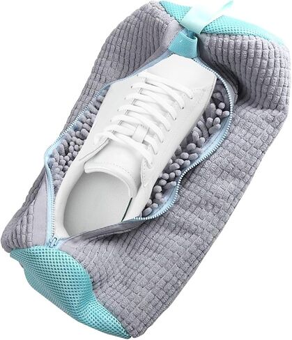 2 Pcs Shoe Washing Machine Bags Laundry Shoe Bags With Self-locking Zipper for Washer and Dryer Reusable Shoes Cleaning Bag for Sneaker Tennis Shoes Unstain Cleaner Kit in Saudi Arabia