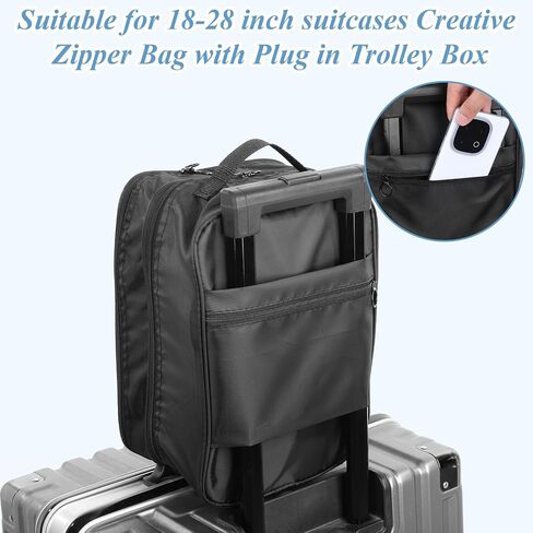 4 Pack Shoe Bags for Travel Holds 3 Pair of Shoes, Portable Shoes Storage Bag Organizer with Handle, Travel Luggage Shoe Organizer for Women Men Teenager Daily Use Storage Pouch (Black) in Saudi Arabia