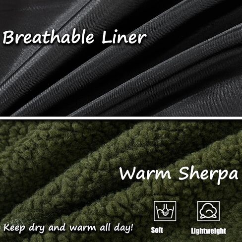 SNOW DREAMS Kid FLeece Jacket Boys Jacket Sherpa Full-Zip Jacket Warm Winter Coat in Saudi Arabia