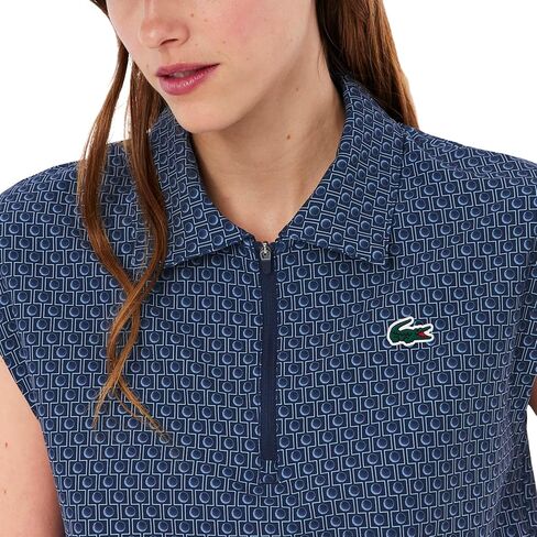 فستان الجولف المطاطي المطبوع فائق الجفاف للسيدات من Lacoste in Kuwait