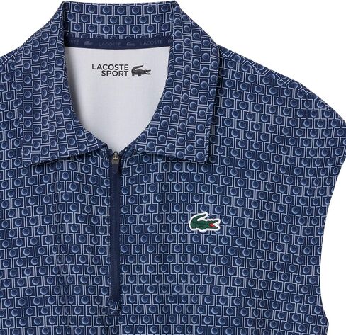 فستان الجولف المطاطي المطبوع فائق الجفاف للسيدات من Lacoste in Kuwait