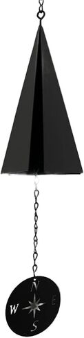 Iron Triangle Wind Bell, Triangle Chime | Rustic Yard Decor Triangle Bell Decorative Bells, Outdoor Hanging Iron Wind Chime for Garden Porch Door Lawn Yard Art Ornaments in Saudi Arabia
