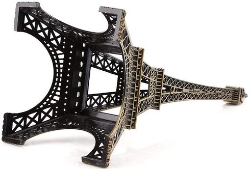 ZPSHYD Paris Eiffel Tower Model Eiffel Tower Metallic Statue Eiffel Tower Figurine for Souvenirs Vintage Alloy Model Desktop Decor Ornament Bronze (25cm/10inch) in Saudi Arabia