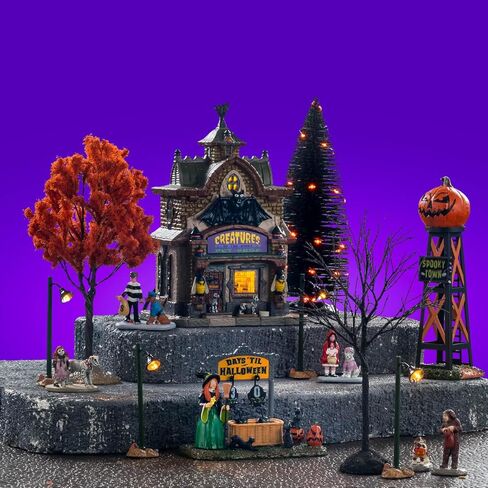 Lemax Creatures of The Night Pet Shop Set, House Set, #56663 in Kuwait
