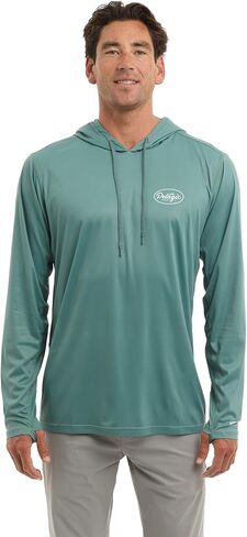 PELAGIC Apparel Men's Vaportek Circled Hooded Fishing Shirt in Kuwait