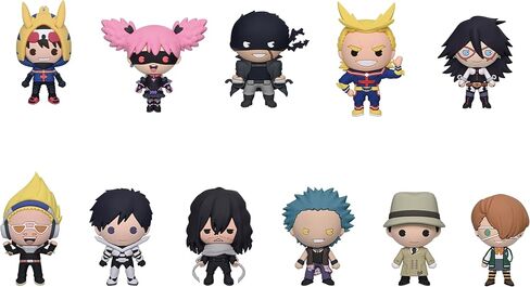 My Hero Academia Vigilantes 3D Foam Bag Clip, Series 1 – Blind Bag (ONE Random Figure) – Crunchyroll Character Keychain/Backpack Accessory | Official Licensed Merchandise in Saudi Arabia