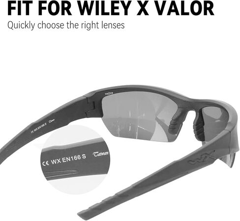 Replacement Lenses for Wiley X Valor Sunglasses in Kuwait