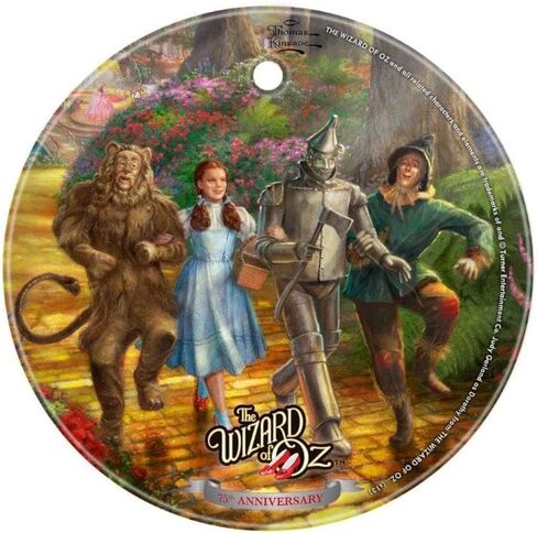 Thomas Kinkade Studios – The Wizard of Oz – Follow The Yellow Brick Road – Starfire Prints Glass Art - Circle Glass Art - Ideal for Gifting and Collecting SPCIR388 in Kuwait