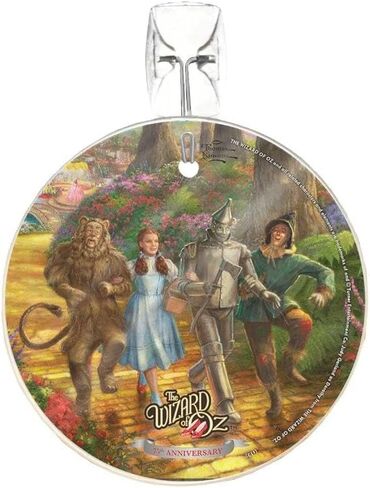 Thomas Kinkade Studios – The Wizard of Oz – Follow The Yellow Brick Road – Starfire Prints Glass Art - Circle Glass Art - Ideal for Gifting and Collecting SPCIR388 in Kuwait
