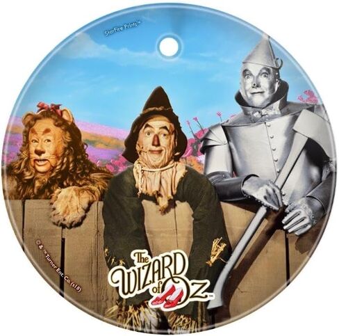 Thomas Kinkade Studios – The Wizard of Oz – Follow The Yellow Brick Road – Starfire Prints Glass Art - Circle Glass Art - Ideal for Gifting and Collecting SPCIR388 in Kuwait
