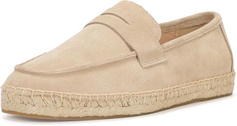 Men's Suede Espadrilles Loafers Slip-On Casual Summer Shoes Lightweight Comfort in Saudi Arabia