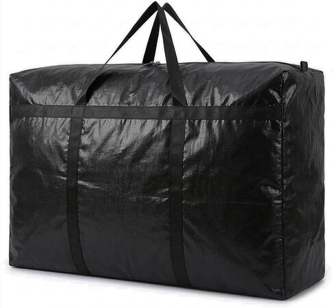 Multipurpose Extra Large Heavy Duty Storage Bags Duffle Bags for Space Saving Moving Storage (60Gal/230L, Black) in Saudi Arabia