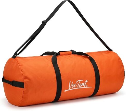 XL Travel Bag, 195L Extra Large Duffel Bag 46.1 Inch Long Heavy Duty Packable Foldable Carryall for Vocal Booth, Camping Gear, Sports Equipment, Gym, Road Trips and Storage in Saudi Arabia