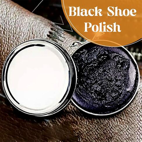 5-Piece Shoe Polish Kit for Leather Shoes – Complete Shoe Shine Kit with Brushes & Applicator – Shoe Care Kit for Boots, Cleaning, Polishing & Travel – Shoe Shine Kit for Men in Saudi Arabia