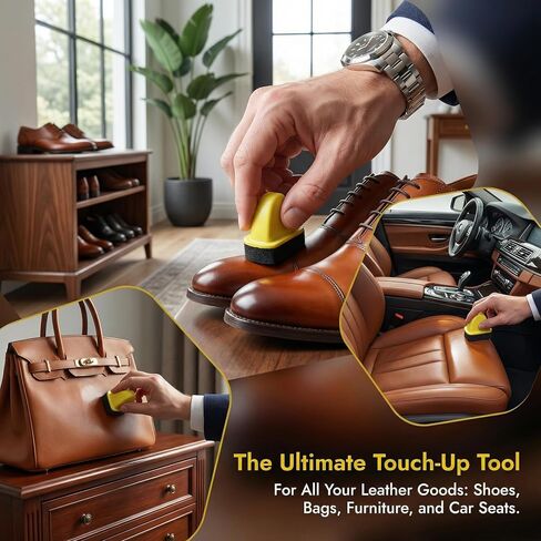 5 Pack Shoe Polish Applicator Sponge Instant Shine Brush for Shoes and Boots Foam Shoe Shine Tool for Leather Boot Polish Applicator with Soft Sponge for Shone and Conditioning Shoes in Kuwait