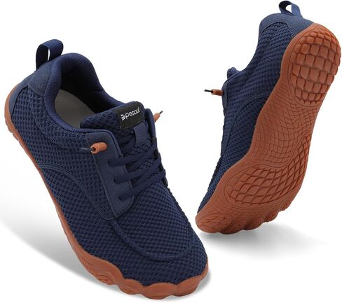 Spesoul Mens Barefoot Shoes Wide Hiking Shoes Zero Drop Minimalist Sneakers Lightweight Breathable Slip On for Water Trail Running Workout Grounded Walking in Saudi Arabia