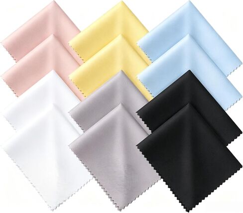 30 Individual Packs Eye Glass Cleaning Cloth, 7 * 6Inch,Microfiber Glasses Cleaning Cloth, Screen Cleaning Cloth，Lens Wipe，Glasses Cleaner，Lens Cloths，Screen Cloth，Safe for Screen。 in Saudi Arabia