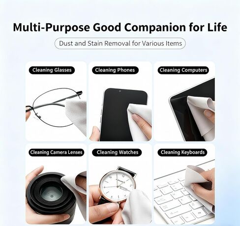 30 Individual Packs Eye Glass Cleaning Cloth, 7 * 6Inch,Microfiber Glasses Cleaning Cloth, Screen Cleaning Cloth，Lens Wipe，Glasses Cleaner，Lens Cloths，Screen Cloth，Safe for Screen。 in Saudi Arabia