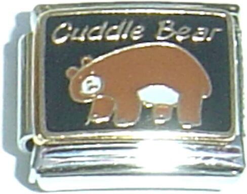 NewCharms Cuddle Bear Italian Charm in Kuwait