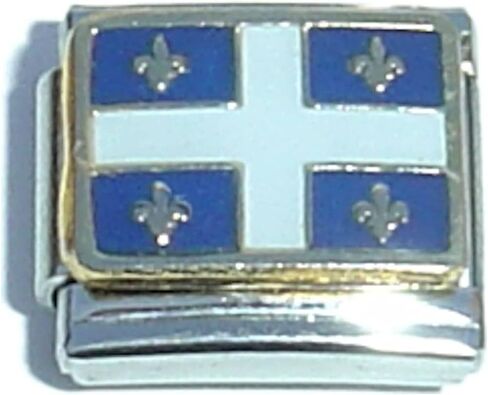Quebec Flag Italian Charm in Kuwait