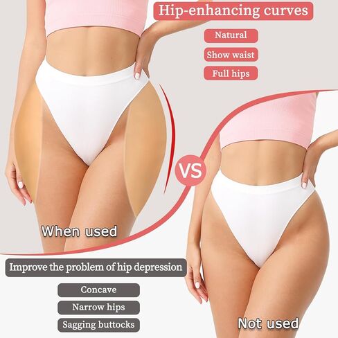 2PCS Sticky Silicone Hip Pads for Women Very Soft Self adhesive Silicone Butt Pads Natural Looking Hip Enhancer Pads in Saudi Arabia