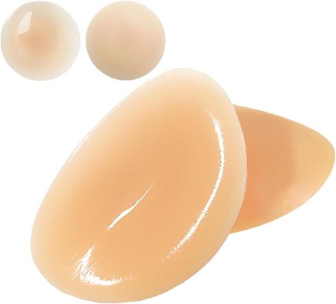 Sticky Silicone Bra Inserts | Reusable Push-Up Pads for Bikini & Sports Bras, Natural Lift Enhance Pad in Kuwait