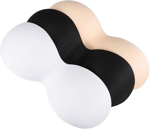 Breathable One-Piece Bra Inserts Lightweight Seamless Sponge Pads for Women Sports Yoga and Everyday Comfort 11X4.7 Inches in Saudi Arabia