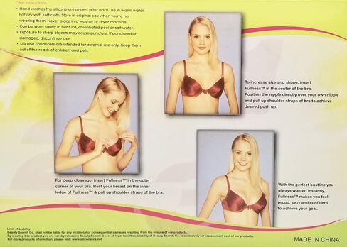 Silicone Breast Enhancers Bra Inserts, Size B in Saudi Arabia