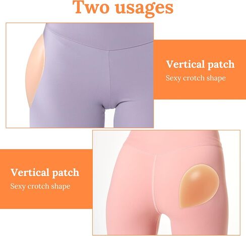 2 Pcs Hip Pads for Bigger Butt, Reusable Silicone Butt Pads for Women, Creates a Rounder Butt Hourglass Figure, Seamless Invisible (Skin Color) in Saudi Arabia