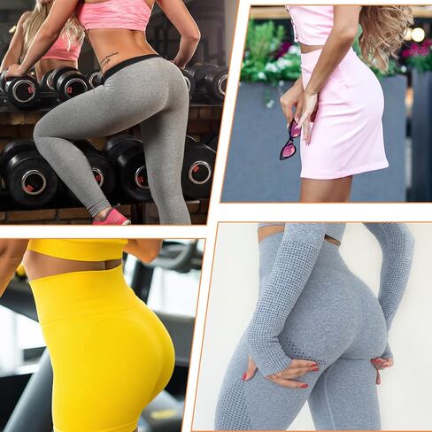 2 Pcs Hip Pads for Bigger Butt, Reusable Silicone Butt Pads for Women, Creates a Rounder Butt Hourglass Figure, Seamless Invisible (Skin Color) in Saudi Arabia