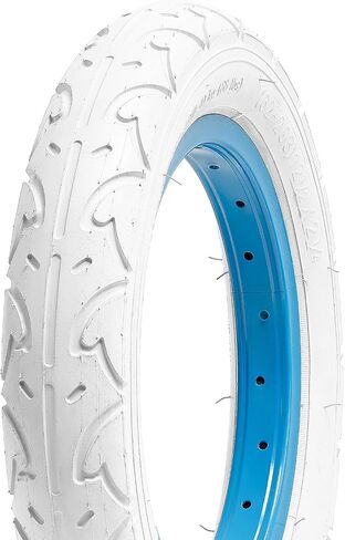 12.5 inch Bike Tires 12 1/2X2 1/4 Bicycle Tires and 12/12.5x1.75/2.25 Bike Tubes Suitable for 12 x 2.25 Kids/City/Road Folding Replacement Bike Tires (2 Set)(White) in Saudi Arabia