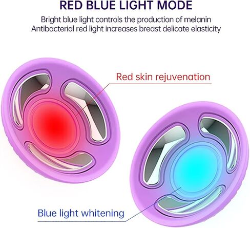 Electric Breast Chest Massager, Vibration Bust Lift Enhancer Machine, 15 Gears Constant Temperature Hot Compress &15 Minutes Timer for Breast Growth and Prevent The Chest Sagging in Saudi Arabia