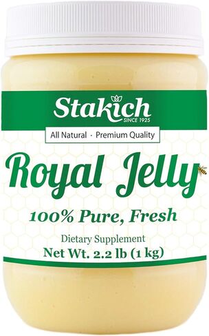 Stakich Fresh Royal Jelly - Pure ، All Natural - No Addities/Flavors/Preservities Address - 1 kilogram (2.2 £) in Kuwait