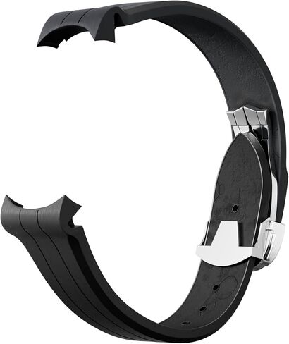 Strap for Omega x Swatch MoonSwatch 20mm 21mm, Soft Silicone No Gap Curved Strap Compatible with Speedmaster MoonSwatch, Comfort Replacement Band for Men Women in Saudi Arabia