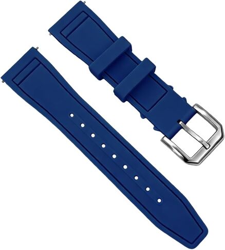 المطاط حزام (استيك) ساعة حزام استبدال ل IWC الطيار البرتغالية شافهاوزن 20 مللي متر 21 مللي متر 22 مللي متر الإفراج السريع حزام ساعة اليد in Kuwait