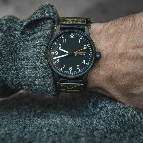 22mm Nylon Hook and Loop Watch Strap Compatible with CMF by Nothing Watch Pro 3/Pro 2/Pro, Huawei Watch, Amaztim M2/T2, Kospet Tank M3 Ultra/M3/M2 Adjustable, Breathable Mesh Band in Saudi Arabia