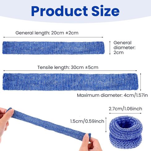 100 Pcs Cotton Finger Cots, Medium Finger Protectors Tubular Breathable Bandage for Wound, Disposable Stretchy Fingertip Sleeves for Gardening, Fitness Working Sports Cooking, 5 Colors in Kuwait