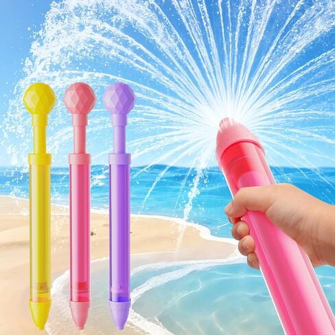 4 Pack Fireworks Water Blaster Squirt Guns for Kids & Adults, Bulk Water Shooters for Summer Pool, Beach, Backyard & Outdoor Party Favors, Ideal Water Toys for Ages 4-12 in Saudi Arabia