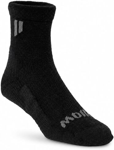 HOLLOW Alpaca Ankle Compression Socks for Women & Men, 15-20 mmHg – Circulation Support, Moisture Wicking, Medium, Black in Saudi Arabia