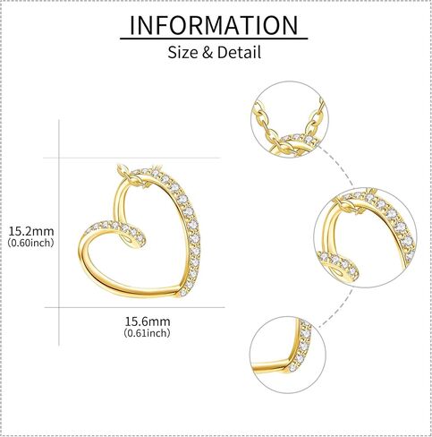 GEHN 14K Yellow Gold Necklace 14K Carat Gold Snake/Bee/Bird/Hecate Jewelry Cardinal Gifts for Women in Kuwait