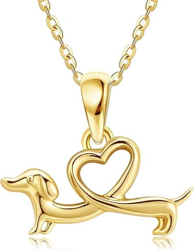 GEHN 14K Yellow Gold Necklace 14K Carat Gold Snake/Bee/Bird/Hecate Jewelry Cardinal Gifts for Women in Kuwait