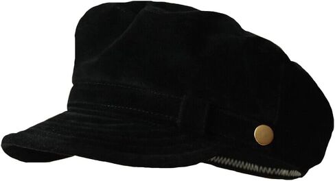 YM YOUMU Women Newsboy Cap Faux Suede Beret Hat Adjustable Casual in Kuwait