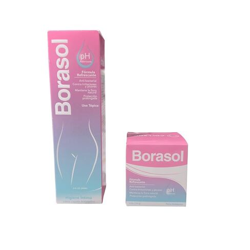 Liquid Antiseptic, No Coloring Added Plus Borasol Antiseptic Powder 4oz 114g in Saudi Arabia