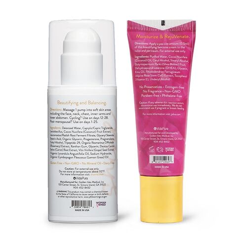 Dr. Anna Cabeca Hormone Harmony Bundle Intimate Moisturizer Cream (60-Day) + Balance Nourishing Skin Cream – Cosmetic Moisturizers for Midlife Skin Support in Saudi Arabia