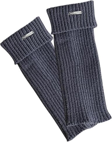 Leg Warmers for Women, 80s Ribbed Knitted Leg socks, Leg Warmer Socks for Ballet Dance Figure Skating Yoga Sports Party (Dark Grey) in Saudi Arabia