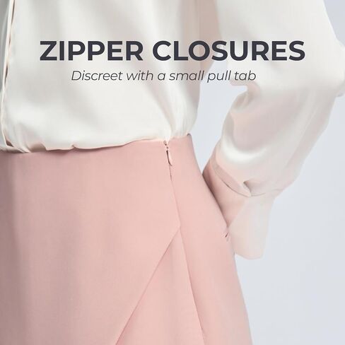 SANDY & SID Womens Skorts High Waist Slim Fit Side Zipper Pockets Trendy Summer Basic Casual Work Exercise in Saudi Arabia